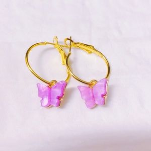 handmade/new butterfly earrings💗